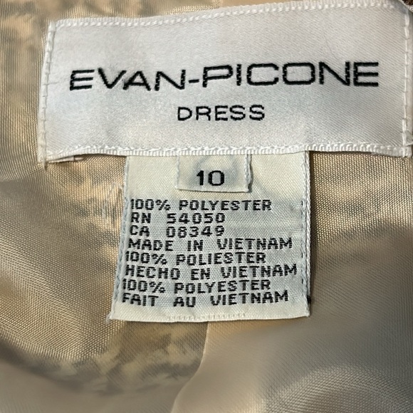Evan-Picone Coastal Core Dress Size 10 - Picture 5 of 6